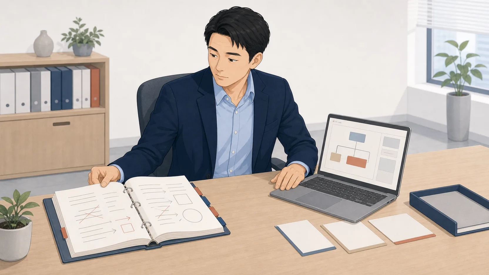 現場での紙(野帳)運用
